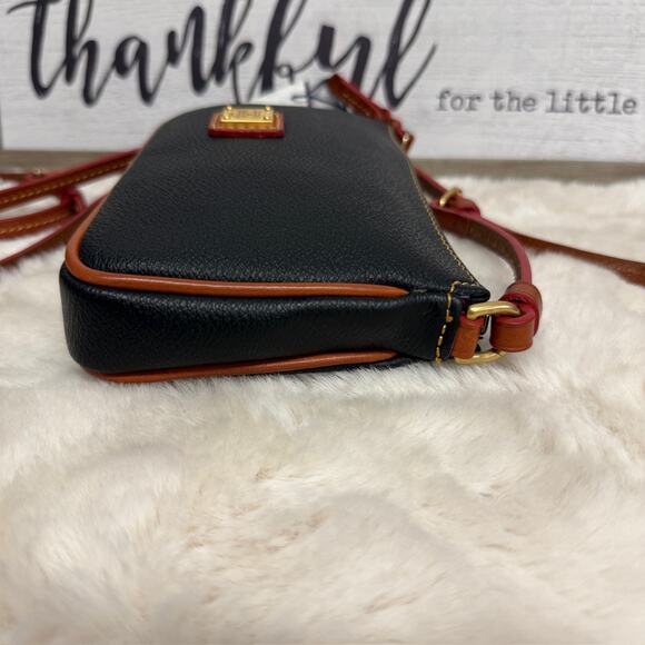Dooney & Bourke Pebble Grain Black Leather Lexi Crossbody Bag New - Picture 4 of 15